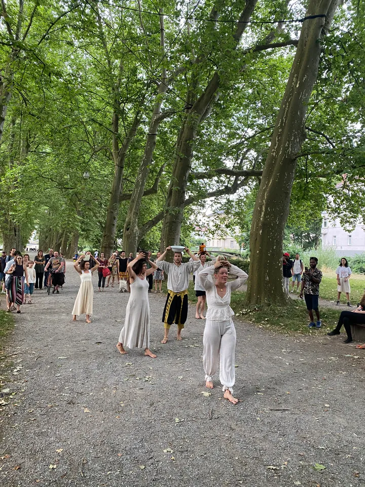 Magische Theater Spaziergänge